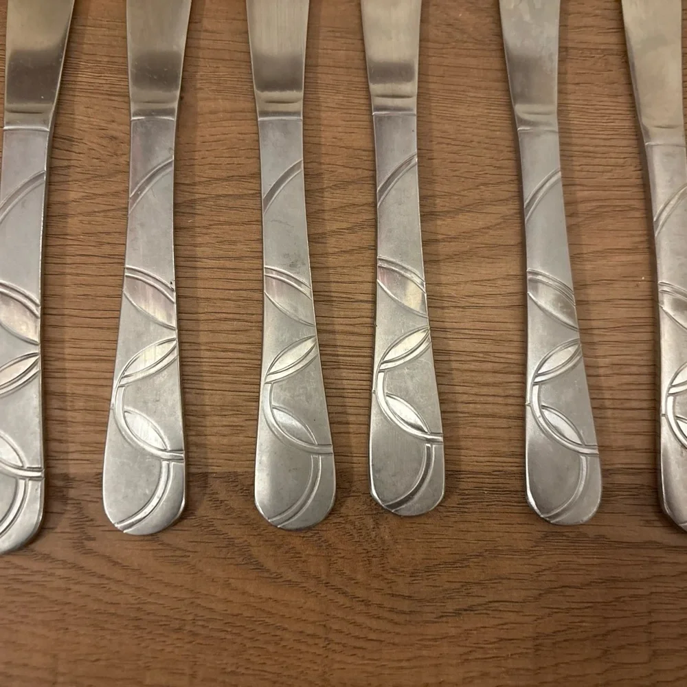 Cambridge Silver‎ Felicity Stainless Steel Flatware - 6 Knives